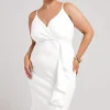 Ruffle Jacquard Dress