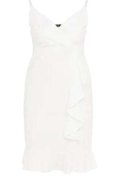 Ruffle Jacquard Dress