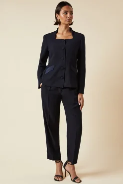 Satin Tapered Trouser