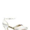 Satin 'Aliya' Two Part Vintage Shoe