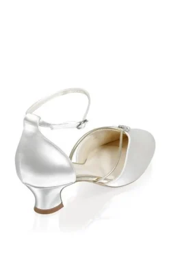 Satin 'Aliya' Two Part Vintage Shoe