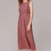 Sea Tree Frill Midi Dress-