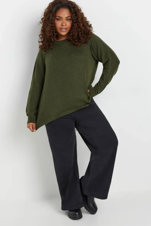 Seam Detail Knitted Jumper