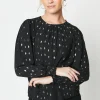 Shirred Cuff Blouse