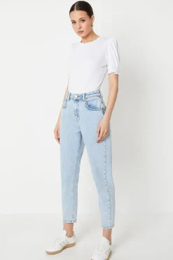 Shirred Cuff Top
