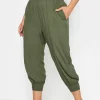 Shirred Harem Trousers