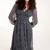 Shirred Waist Dress