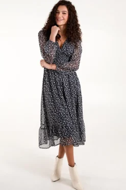 Shirred Waist Dress