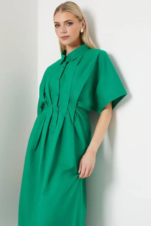 Shirt Midi Dress
