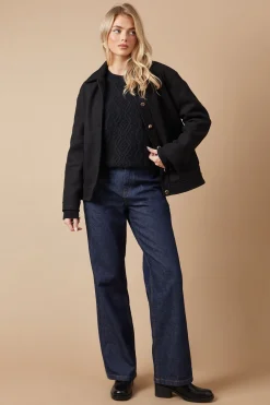 Short Button Through Coat