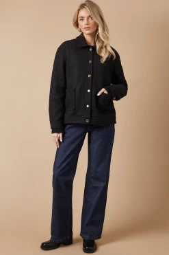 Short Button Through Coat