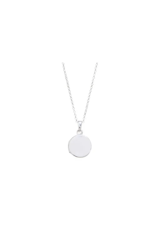 Simply Silver Sterling Silver 925 Round Locket