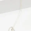 Simply Silver Sterling Silver 925 Swirl Open Heart Necklace