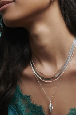 Simply Silver Sterling Silver 925 Sparkling Necklace