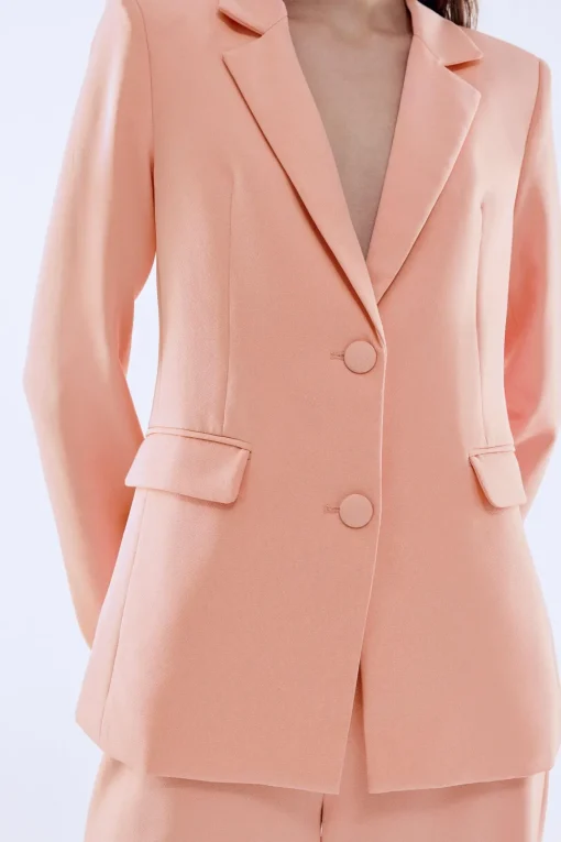 Single Breasted Longline Blazer