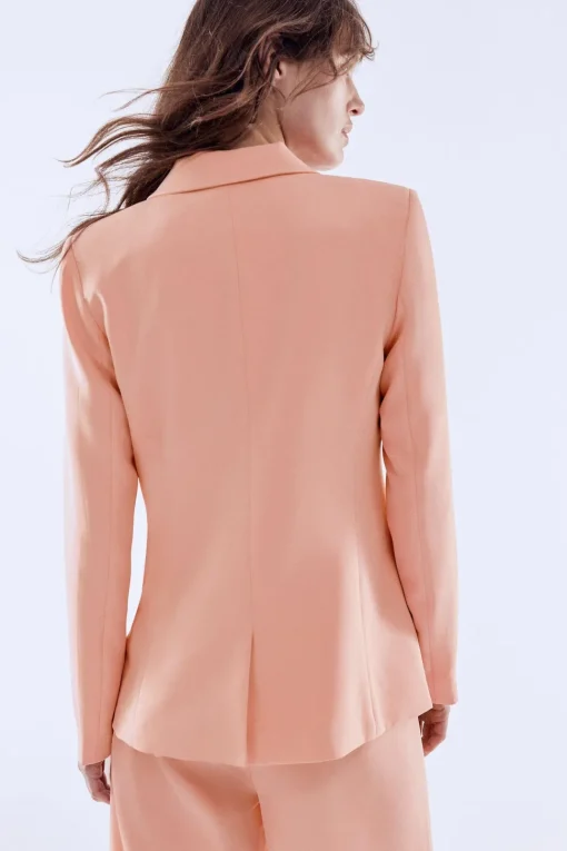 Single Breasted Longline Blazer