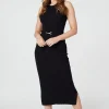 Sleeveless Knit Shift Dress