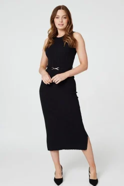 Sleeveless Knit Shift Dress