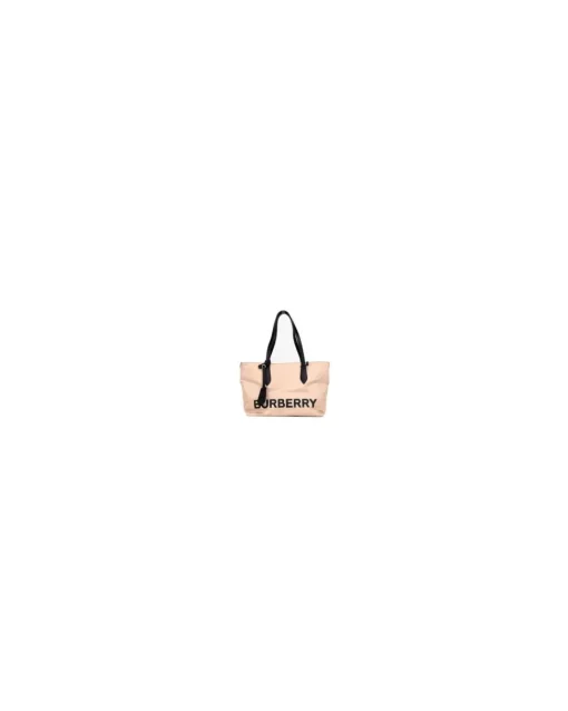 Small TB Bag Beige Canvas Tote