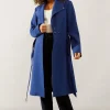 Smart Longline Belted Coat