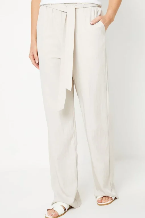Soft Twill Paperbag Trouser