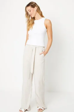Soft Twill Paperbag Trouser