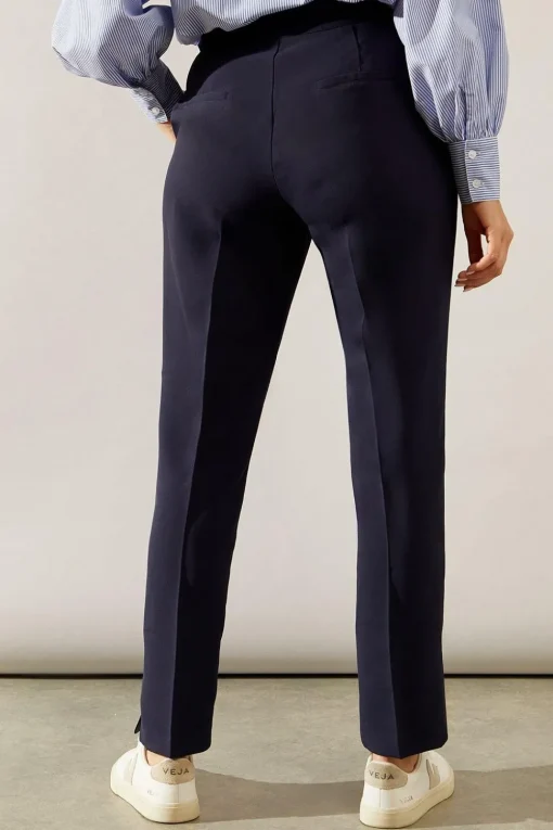 Split Hem Tapered Trousers