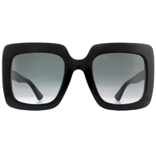 Square Black Grey Gradient Sunglasses