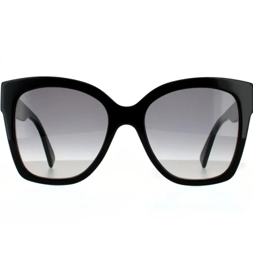 Square Black Grey Gradient Sunglasses