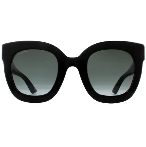 Square Black Grey Gradient Sunglasses