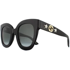 Square Black Grey Gradient Sunglasses