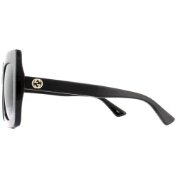 Square Black Grey Gradient Sunglasses