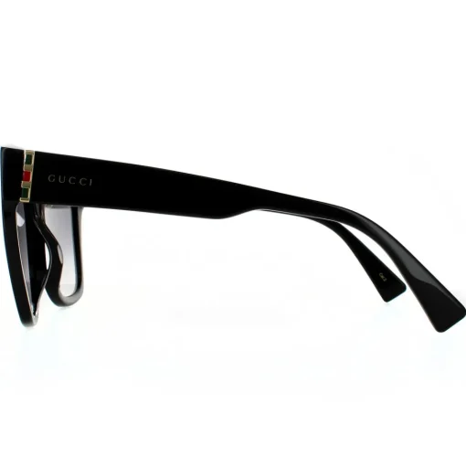 Square Black Grey Gradient Sunglasses