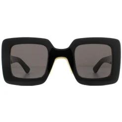 Square Black Grey Sunglasses