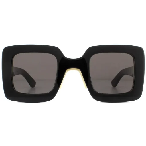 Square Black Grey Sunglasses