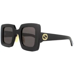 Square Black Grey Sunglasses