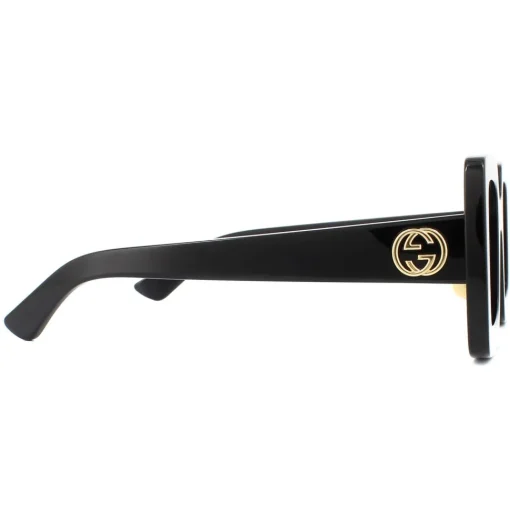 Square Black Grey Sunglasses