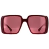 Square Black with Gold Dusky Pink w Logo Mirror Photochromic GG1692S