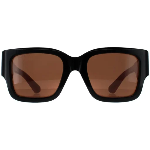 Square Black with Nude Pink Brown GG1663S