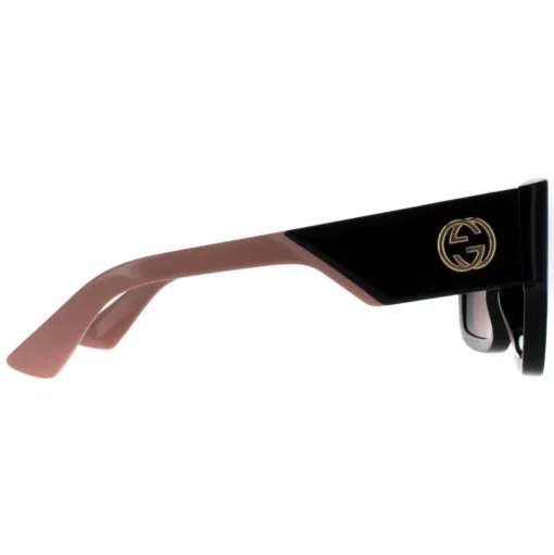 Square Black with Nude Pink Brown GG1663S