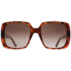 Square Dark Havana Brown Gradient GG0632S
