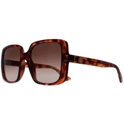 Square Dark Havana Brown Gradient GG0632S