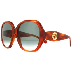 Square Havana Blue Gradient Sunglasses
