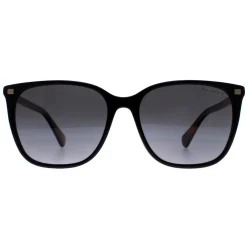 Square Shiny Black with Havana Grey Gradient Polarized RA5293