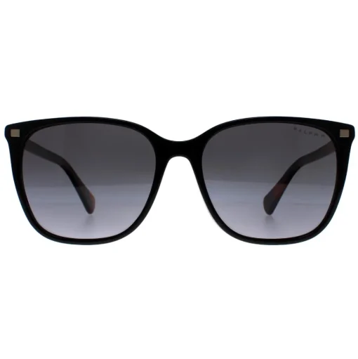 Square Shiny Black with Havana Grey Gradient Polarized RA5293