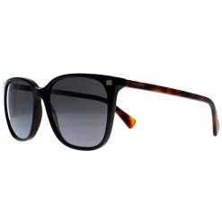 Square Shiny Black with Havana Grey Gradient Polarized RA5293