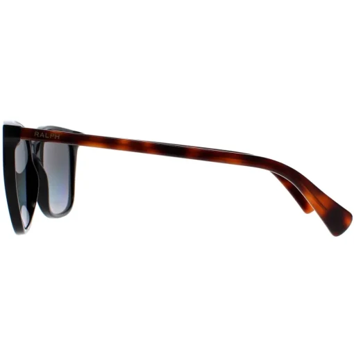 Square Shiny Black with Havana Grey Gradient Polarized RA5293