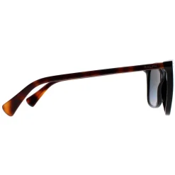 Square Shiny Black with Havana Grey Gradient Polarized RA5293