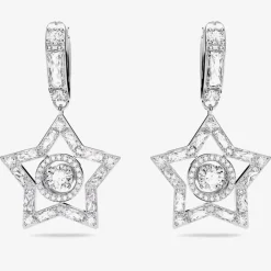 Stella Crystal Star Dropper Earrings 5617767