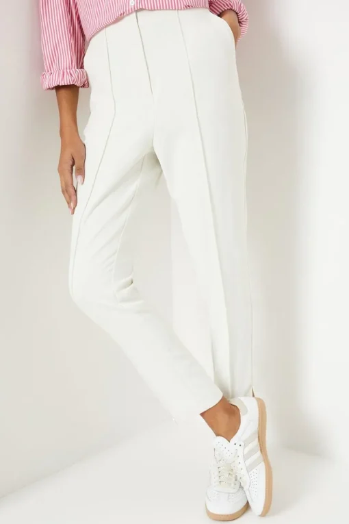 Stitch Detail Tapered Trouser